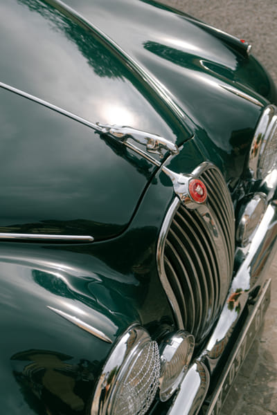 Location de voiture ancienne Jaguar MK2 : photo de notre Jaguar