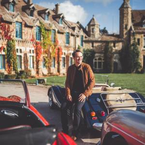 Sébastien à l'Abbaye des Vaux de Cernay