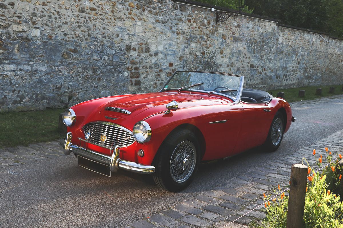 Classic car rental Rent Austin Healey 100/6 Cartis